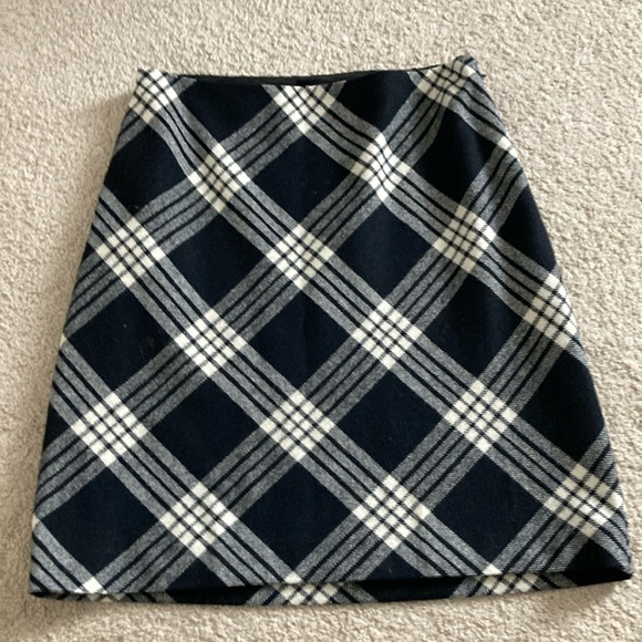 Women’s Talbots Plaid Wool Skirt - Picture 1 of 3